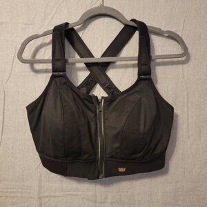 SHEFIT Sports Bra, 2Luxe, Black